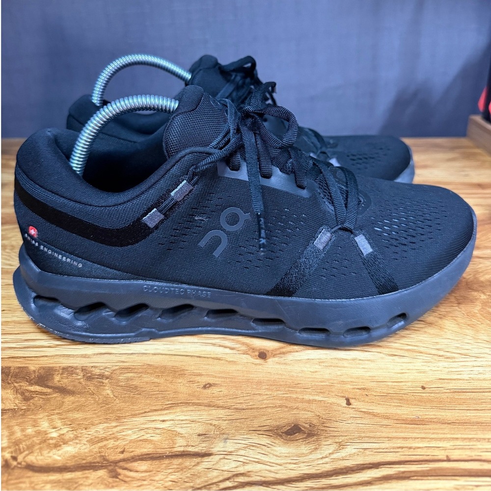 On Cloudsurfer All Black Women Running Shoes 3WF10101043 Size 10
